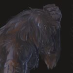 Some studies of a bored Bearwolf - Real Telegram