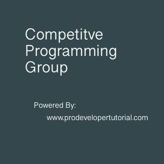 Competitive Programming - Real Telegram